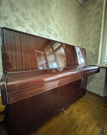Rönisch akustik piano – upright tipli, parlaq qəhvəyi (maun üslubunda)