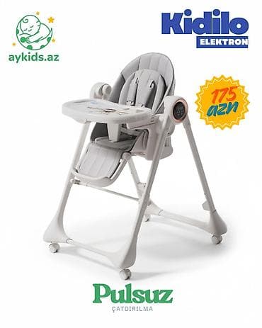 👶✨ Kidilo C810 / C910 Elektron Uşaq Qidalandırma Masası (Premium