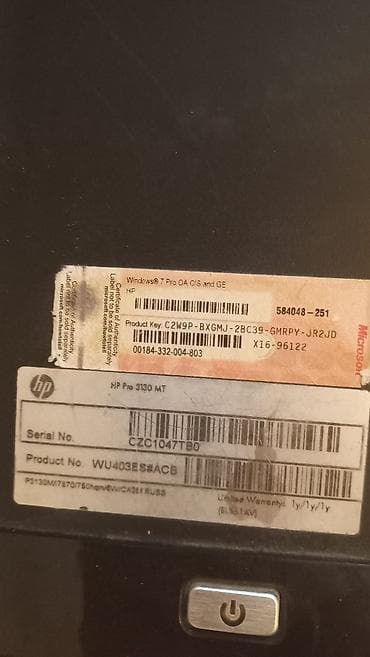 iphone 13 pro max 256: HP Pro 3130 MT stolüstü kompüter + monitor Xüsusiyyətlər: - Model: HP — 4