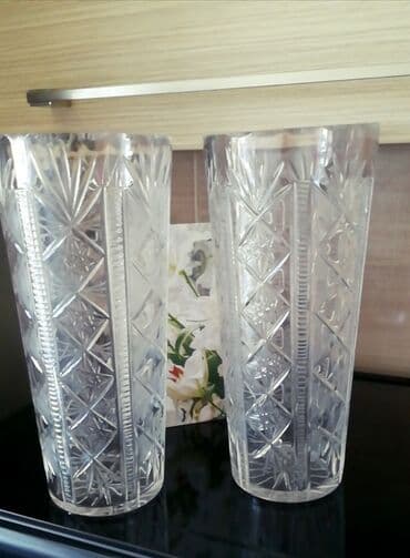 доставка газа: Набор ваз, Хрусталь — 8
