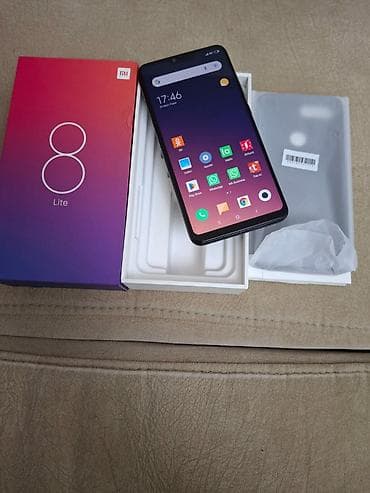 Xiaomi Mi 8 Lite, 64 GB, rəng - Qara, 
 Barmaq izi