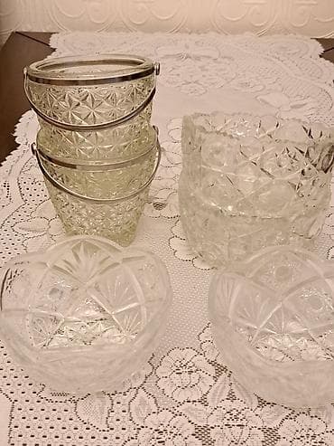 luminark qablar: Qrafin, cerez qabi ve 6 bakal temiz ve seliqeli islenib cat qirig — 8