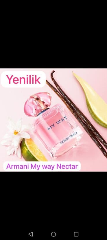 Vitaminlər və BAƏ: Məhsul: Qadın və kişi ətirləri – müxtəlif məşhur kompozisiyaların — 2