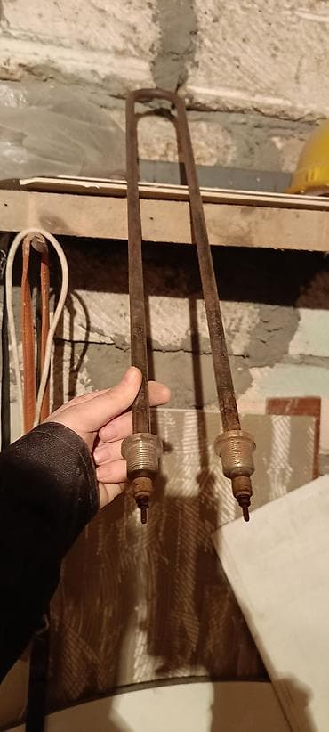 turba az vita: İki ədəd su qızdırıcı TEN (boru tipli elektrik qızdırıcısı) - Tip: U — 2