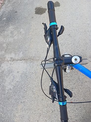 Toba qatlanan dağ velosipedi - Çərçivə: Qatlana bilən alüminium/metal