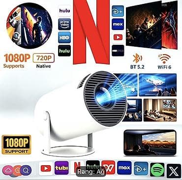 Yeni Portativ Proyektor Pulsuz çatdırılma, Ödənişli çatdırılma, Rayonlara çatdırılma