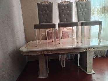 кухонная мебель в баку цены: Для гостиной, Нераскладной, Прямоугольный стол — 1