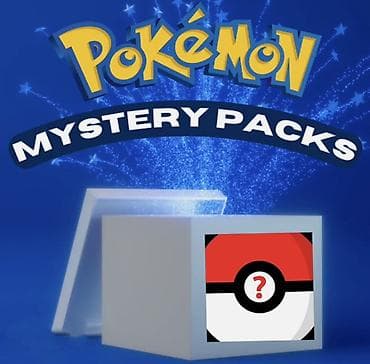 Hazırlanmış pokemon mystery pack.10 kart daxildir aralarından 1 ədədi — 1