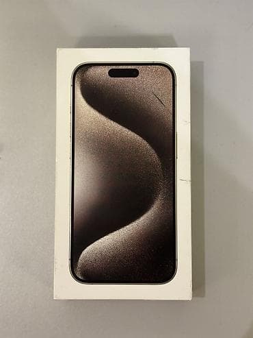 philips xenium 9@9h: IPhone 15 Pro, 256 GB, Natural Titanium, Face ID — 1