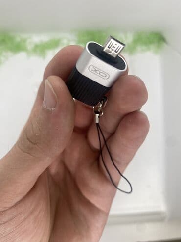 iphone ucun flash kart: Orginal xo otg ✅marka:xo ✅model:xonb149g ✅yükləmə sürəti 2.4a — 2
