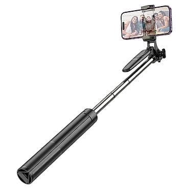 Hoco K19 Ultra High Wireless Selfie Stick – tripodlu, Bluetooth pulti — 4