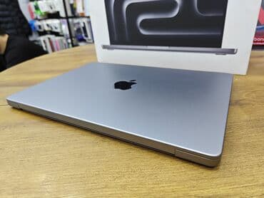 Lenovo: Apple Macbook Pro A2918 Cup Apple M3 RAM 8GB SSD 512GB Ekran 14 inc — 5