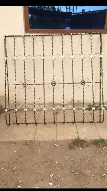 aluminium qapi pencere qiymetleri: Demir barmagliglar Məhəccərlər Raşotkalar Istenilen formanin — 5