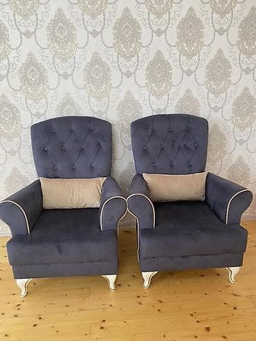 slayd mebelləri: İşlənmiş, Kreslo, Parça, Ödənişli çatdırılma — 1