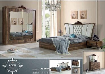 Kreslolar: İkinəfərlik çarpayı, Dolab, Termo, 2 tumba, Yeni — 1