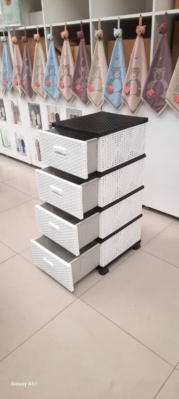 plasmas bak: Plastik skaf kamod 4 mertebe ve 5 mertebe var keyfiyyeti qalin — 5