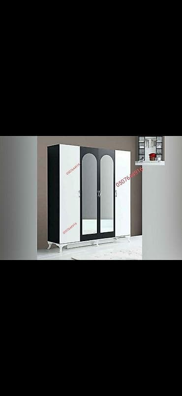mini manqal: Güzgülü paltar dolabları – müxtəlif ölçü və dizaynlarda - Model — 1