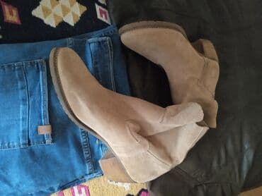 rezin çəkmələr: Qadın üçün süet çəkmələr - Material: yumşaq süet (beş rənginə yaxın — 8