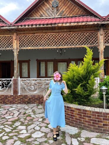 платья на прокат в баку: Вечернее платье, Миди, S — 2