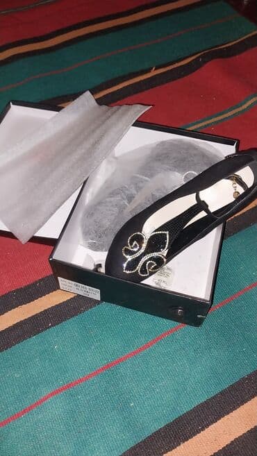 mimy ortopedik ayakkabı: Tuflilər, Ölçü: 39, rəng - Qara, Yeni — 5