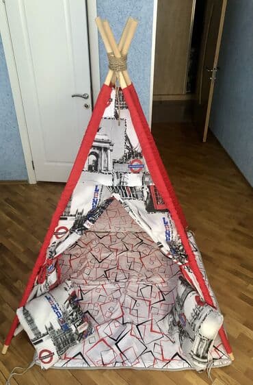 uşaq çadırı evcik: Palatka ideal vaziyatda tazadan secilmir.200 manata alinmishdi — 2