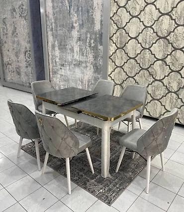 kicik masa: Yeni, 6 stul — 1