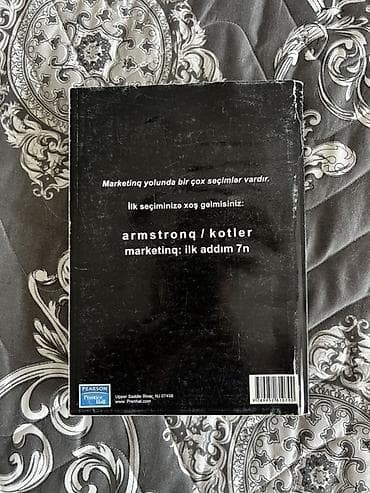 Kitab: “Marketing: İlk addım” (7-ci nəşr) Müəlliflər: Qari Armstrong — 2