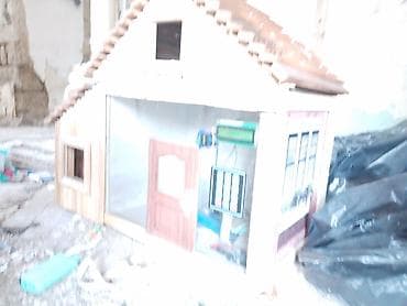 ev saati modelleri: Ağıllı mini ev maketi – elekttməlim - Material: tamamilə ağacdan — 1