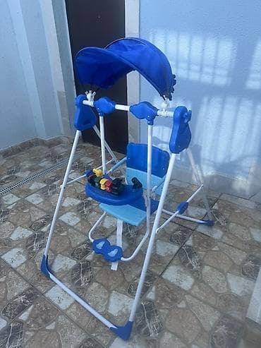 robot oyuncaq: Uşaq yelləncəyi – Yeni alinib usaq hec cure oturmadi ona gore satilir — 1