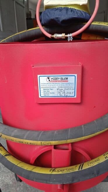 qumlama aparatı: Qumlama aparatı – daşınan tip, təzyiqli sistem Məhsul təsviri: - — 4