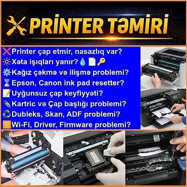 termal printer: "Printer təmiri ustası" olaraq printerlərin təmiri, quraşdırılması — 2