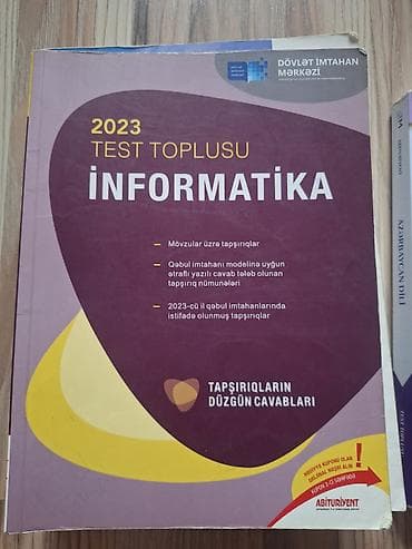 Məhsul: “İnformatika – 2023 Test Toplusu” (Dövlət İmtahan Mərkəzi)