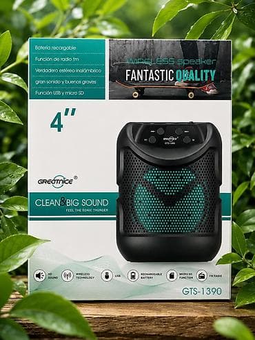 Техника и электроника: Новый Колонка, Тип - Bluetooth, цвет - Черный — 1
