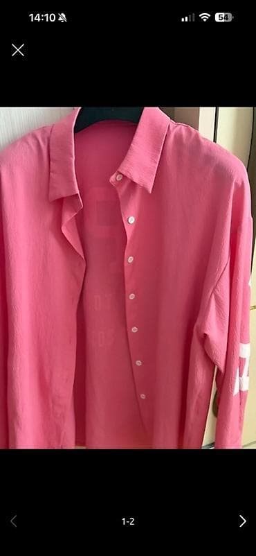 Köynək, rəng - Çəhrayı