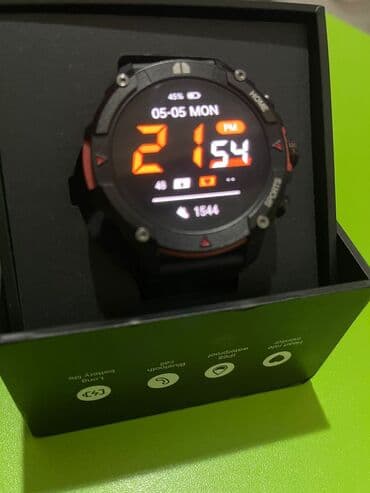 Qol saatları: Smart saat, Smart, Suya davamlı, rəng - Qara — 1