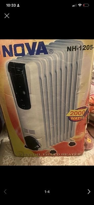 Avtoelektronika: NOVA NH-1205 yağla doldurulan radiator tipli elektrik qızdırıcısı - — 1