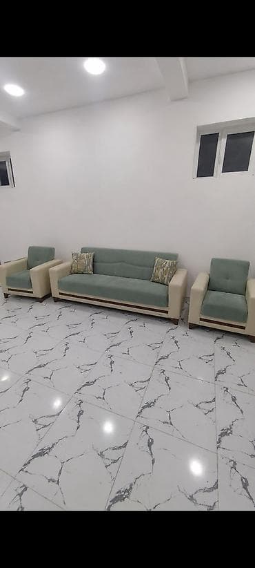 bellona divan: İşlənmiş, Divan, 2 kreslo, Bazalı, Açılan — 1