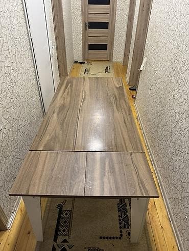 Qonaq masası, Açılan, Laminat, Dördbucaq masa