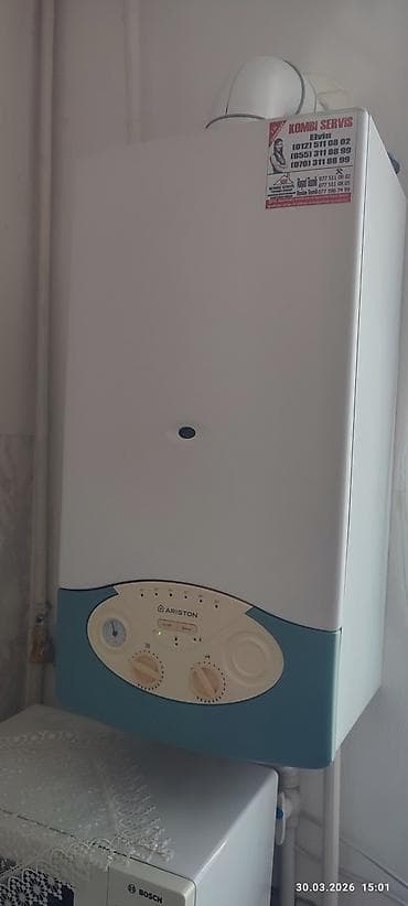İşlənmiş Kombi Ariston 28 kVt, Ünvandan götürmə, Ödənişli quraşdırma, Zəmanətsiz, Kredit yoxdur