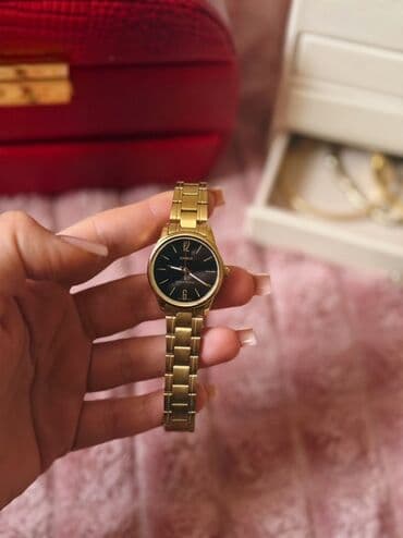 Сумки: Наручные часы, Casio, цвет - Золотой — 1