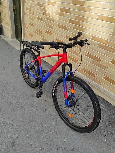 Elektrik velosipedlər: MTB velosiped – Eterno (qırmızı/mavi) - Çərçivə: yüngül alaşımlı — 2