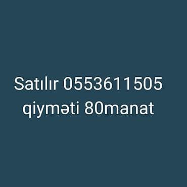 Satılır qiyməti 80manat 0553611505