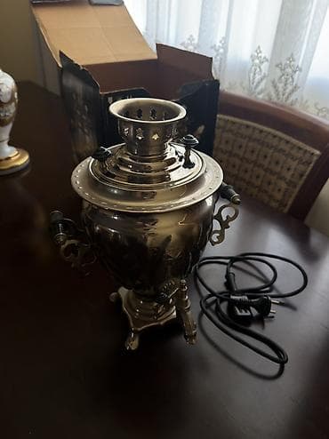 mis samovar: Yeni Elektrik Samovar, 3 l, Pulsuz çatdırılma — 4