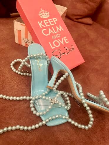 çəkmə: Çəkmə, Ölçü: 38, rəng - Göy, Yeni — 3