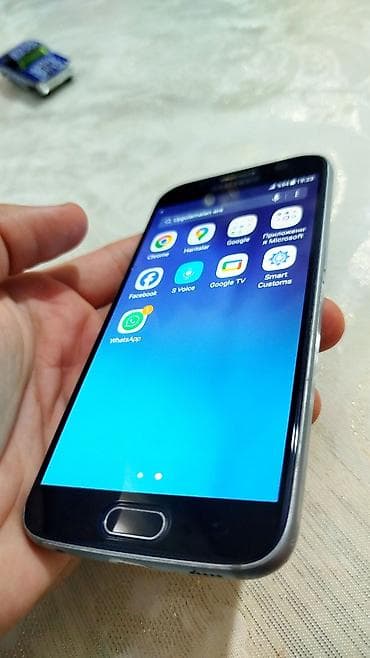 Samsung Galaxy S6, 32 GB, rəng - Gümüşü, Sensor — 1