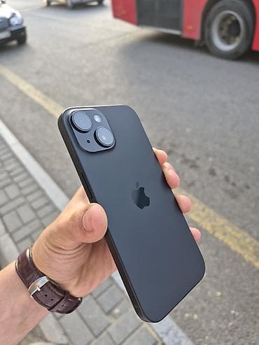 14 pro qiymət: IPhone 15, 128 GB, Qara, Face ID — 2