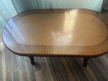 jurnalni stol modelleri: Jurnal masası, Açılmayan, Taxta, Oval masa — 2