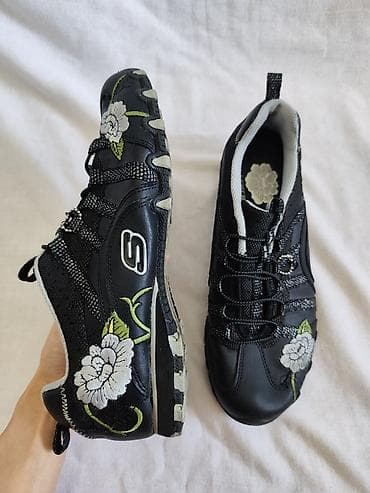 Krossovka ve ketlər: Skechers, Ölçü: 38, rəng - Qara, İşlənmiş — 3