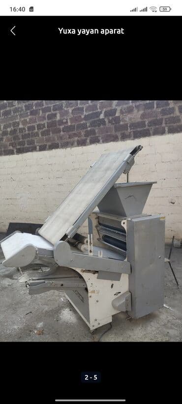 Yuxa yayan aparat - Un və xəmir üçün bünövrə bunkerli, avtomatik val