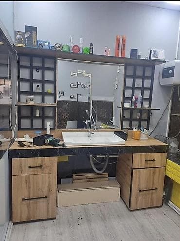 Düz masa, Siyirməli, Polkalı, Teksturalı laminat lalafo.az -da Düz masa, Siyirməli, Polkalı, Teksturalı laminat